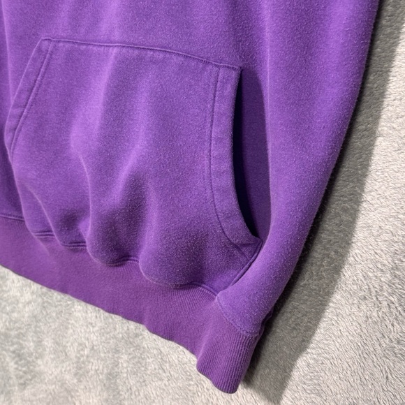 Dutch Bros Coffee Radiate Kindness Purple Hoodie Small Pullover Sweatshirt Comfy - Picture 9 of 15